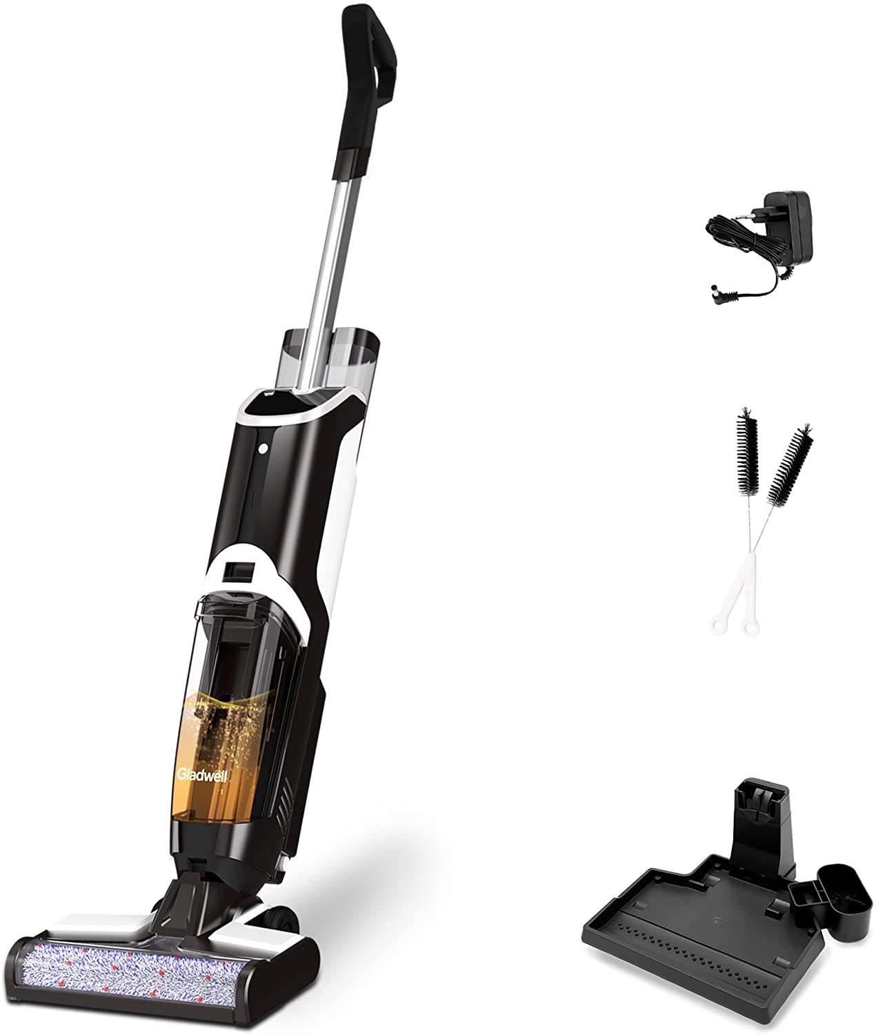 Gladwell Cordless Electric Mop - 3 in 1 Spinner, Scrubber and Waxer